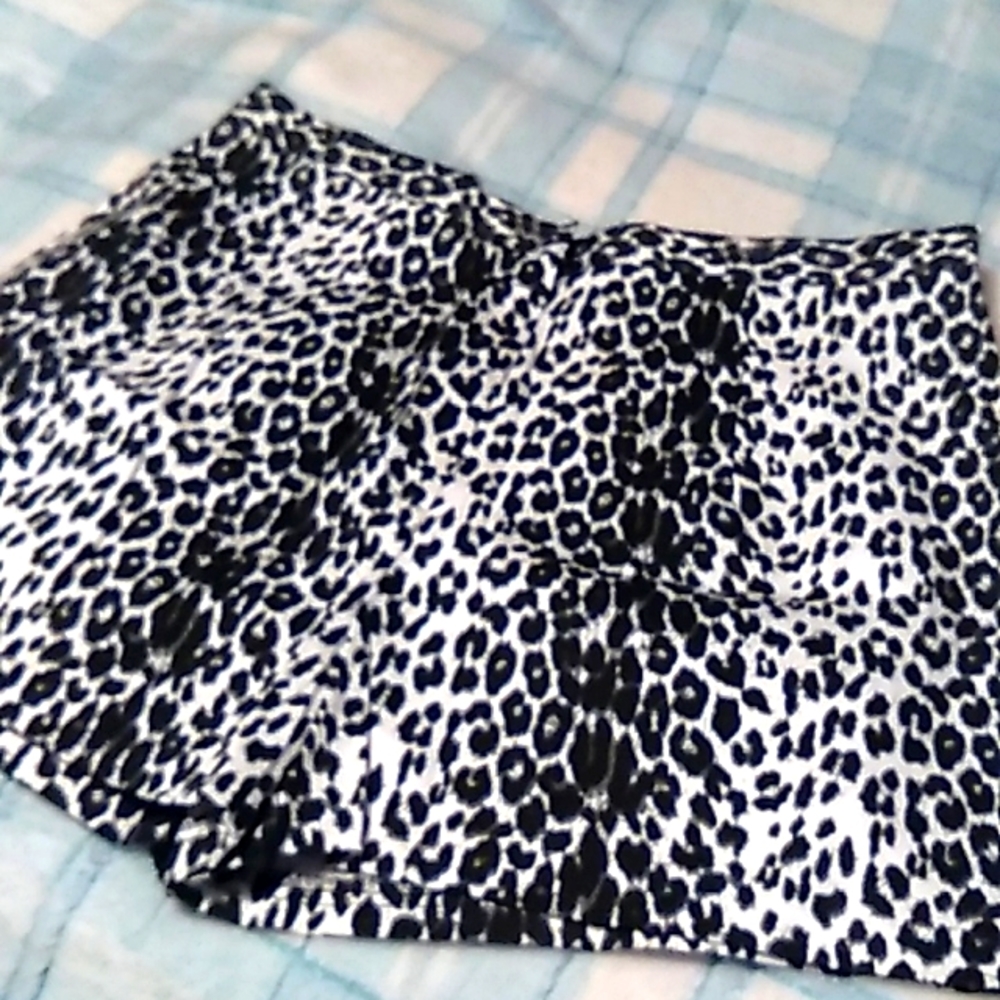 Cheetah Print Shorts. NWOT. Size  15/16
